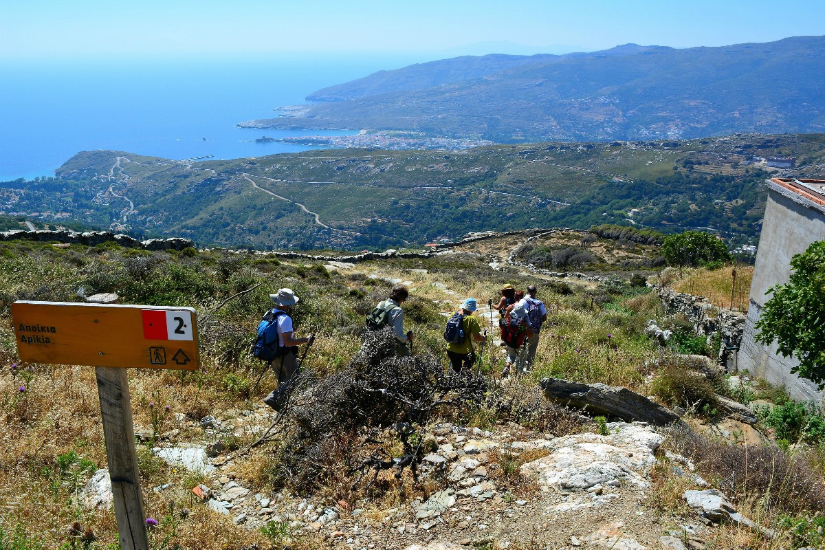 Choose your path in Andros